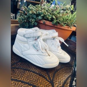 Vintage toddler Reebok hi tops